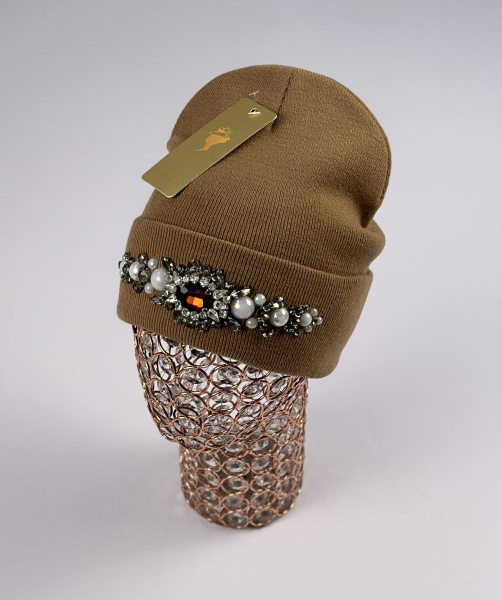 Шапка Кароза Хейсон от.ожерелье (какао)